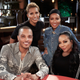 Adrienne Banfield-Jones (top left), Jada Pinkett Smith (top right), T.I. “Tip” Harris (bottom left) and Tiny Harris (bottom right) on Red Table Talk
